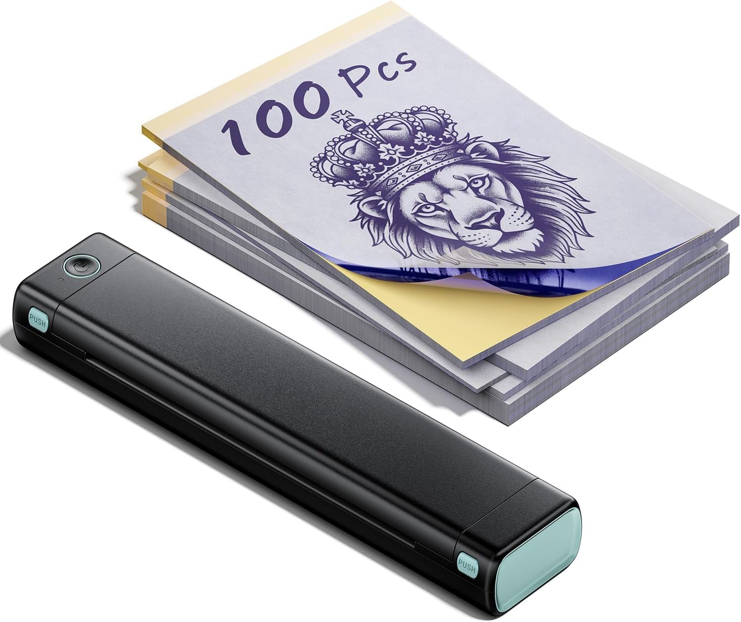 Phomemo M08F Tattoo Stencil Printer Bluetooth with 100Pcs Transfer Paper