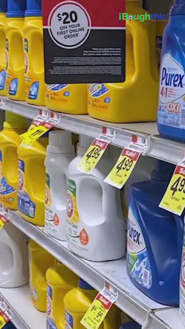 Truly Free Natural Laundry Detergent for Sensitive Skin