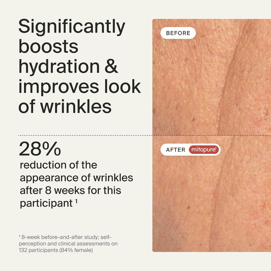 Timeline Mito-Biotic‚Ñ¢ - Dewy Cream Lightweight Moisturizer With Peptides to Hydrate, Plump & Protect Dry Skin - 1.7 Fl Oz