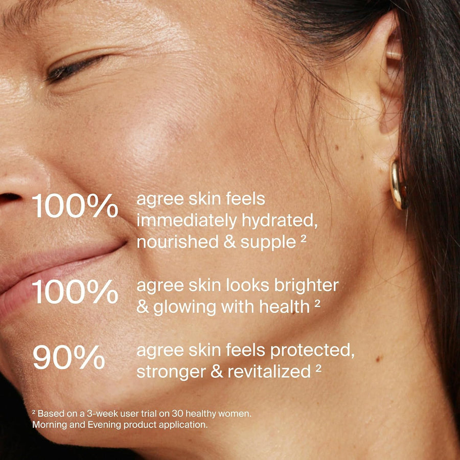 Timeline Mito-Biotic‚Ñ¢ - Dewy Cream Lightweight Moisturizer With Peptides to Hydrate, Plump & Protect Dry Skin - 1.7 Fl Oz