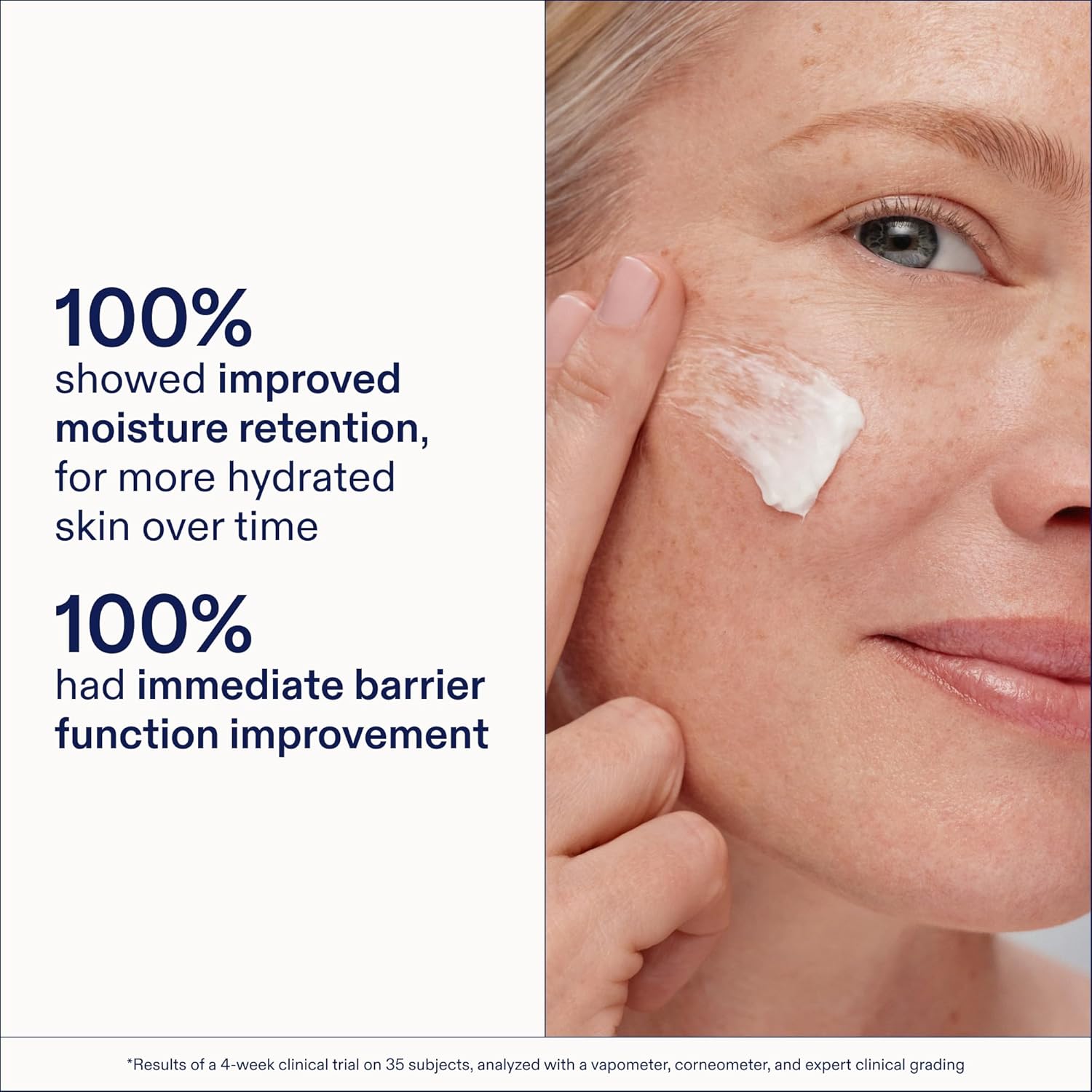 Skinfix Triple Lipid-Peptide Cream - 1.7 oz - Rich Face Moisturizer with Hyaluronic Acid - Hydrates & Restores Dry, Sensitive Skin - Non-Comedogenic, Fragrance Free, Vegan, Cruelty Free
