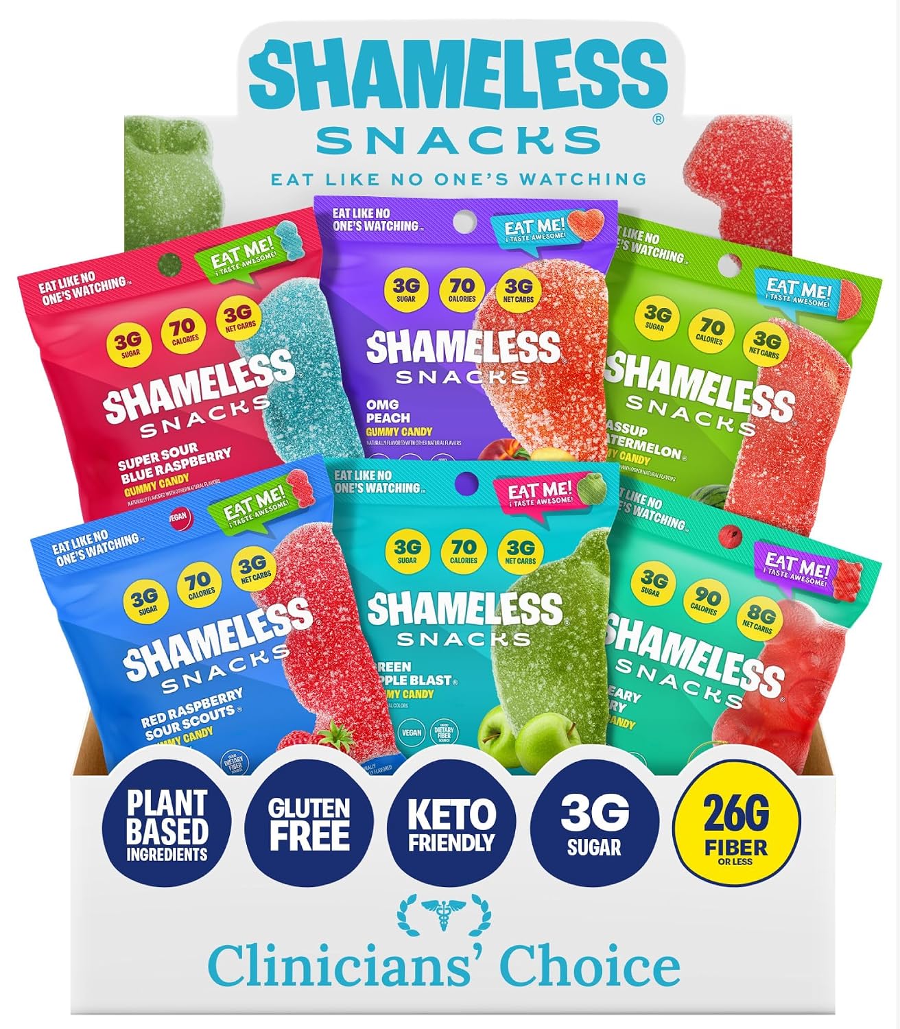 Shameless Snacks Sour Candy & Fruit Snacks