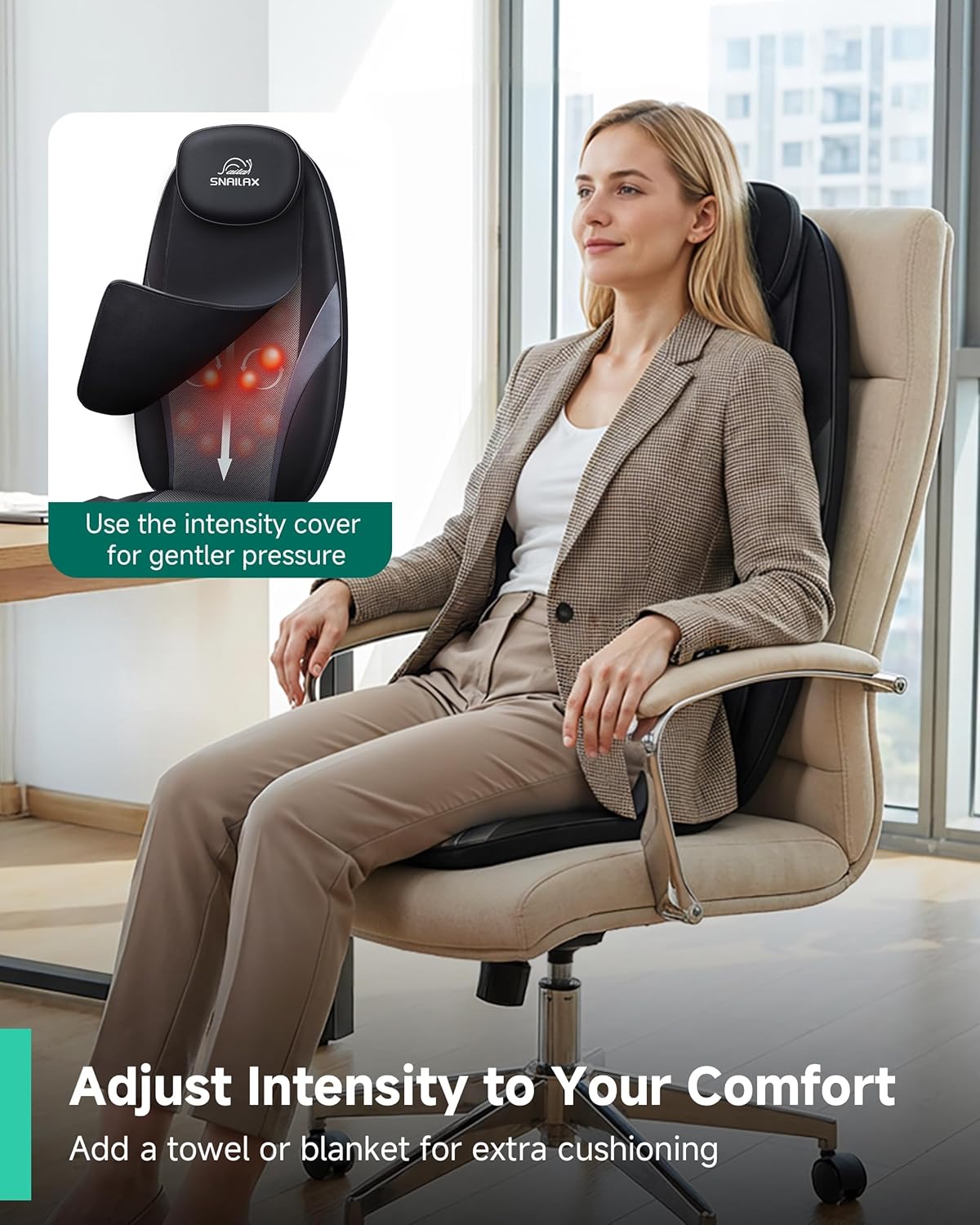 Snailax 2026 Upgraded Shiatsu
