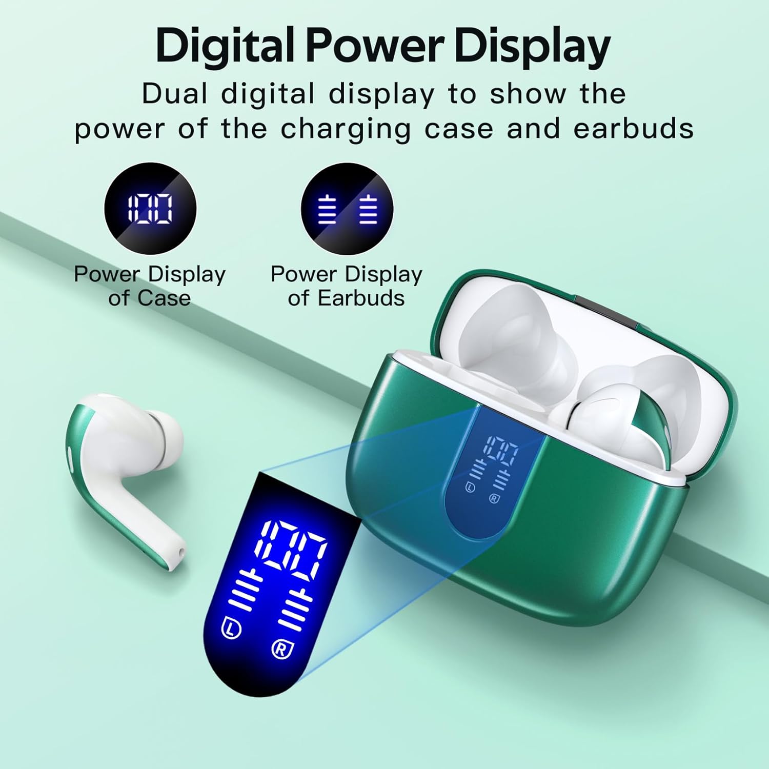 TAGRY Bluetooth Headphones True Wireless Earbuds