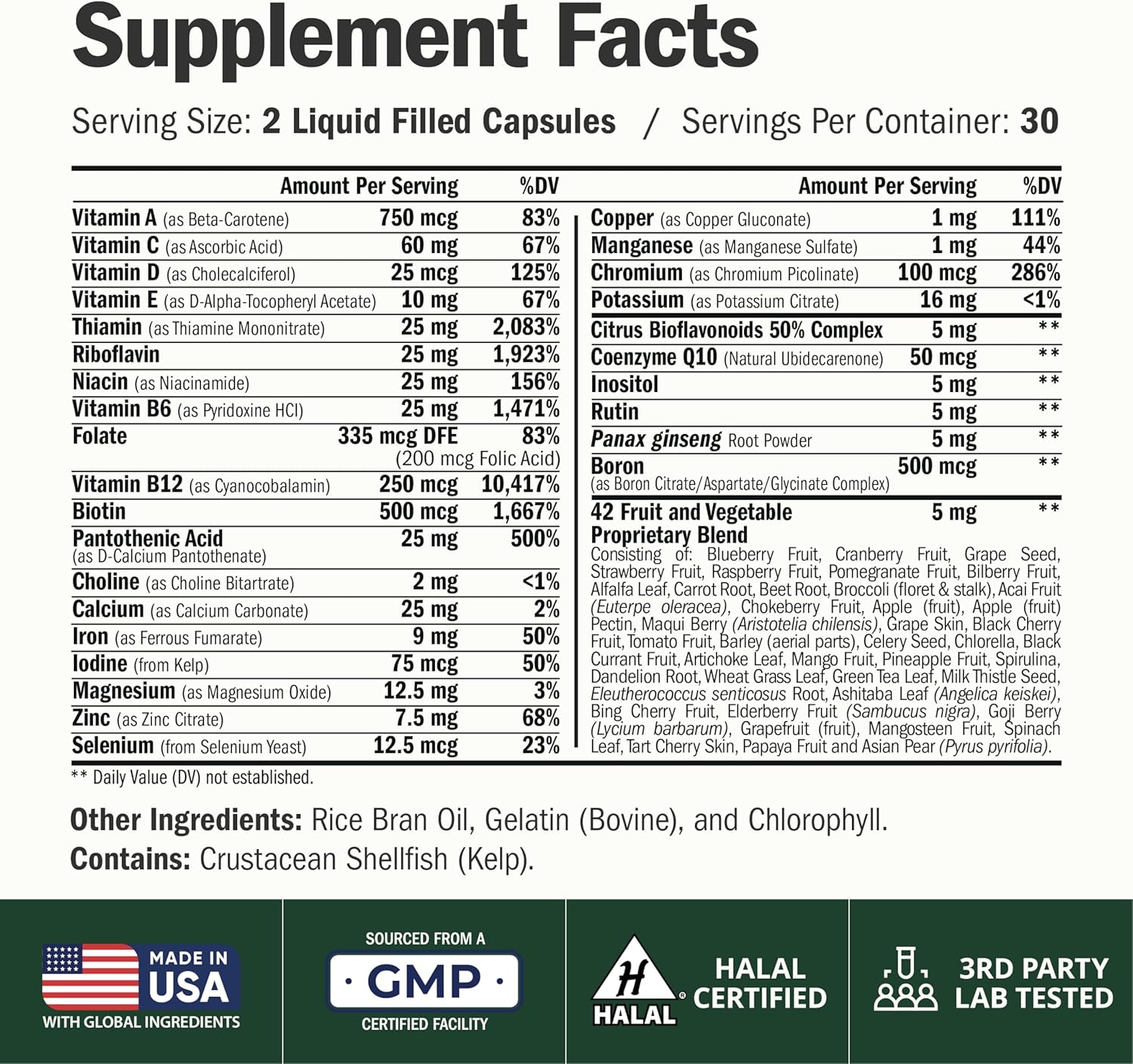 Vimerson Health Multivitamin for Men
