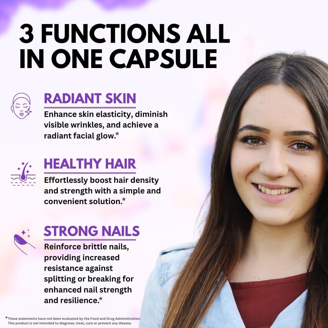 VITBOOST Biotin with Hyaluronic Acid Collagen and Keratin