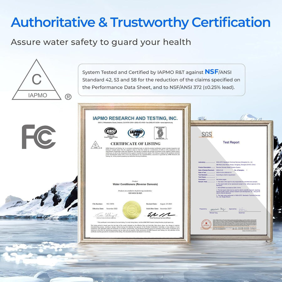 Waterdrop G3P600 Reverse Osmosis System