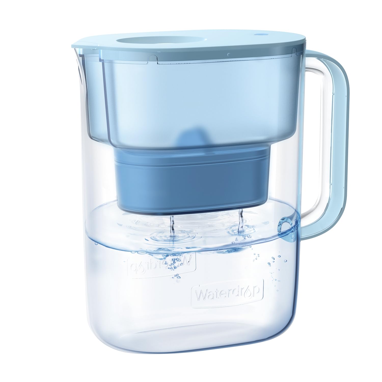 Waterdrop PT-07B-A Alkaline Water Filter Pitcher, 10-Cup, Healthy