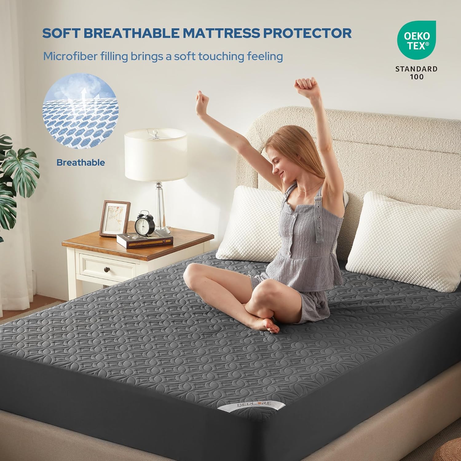 BEDLORE Waterproof Mattress Protector