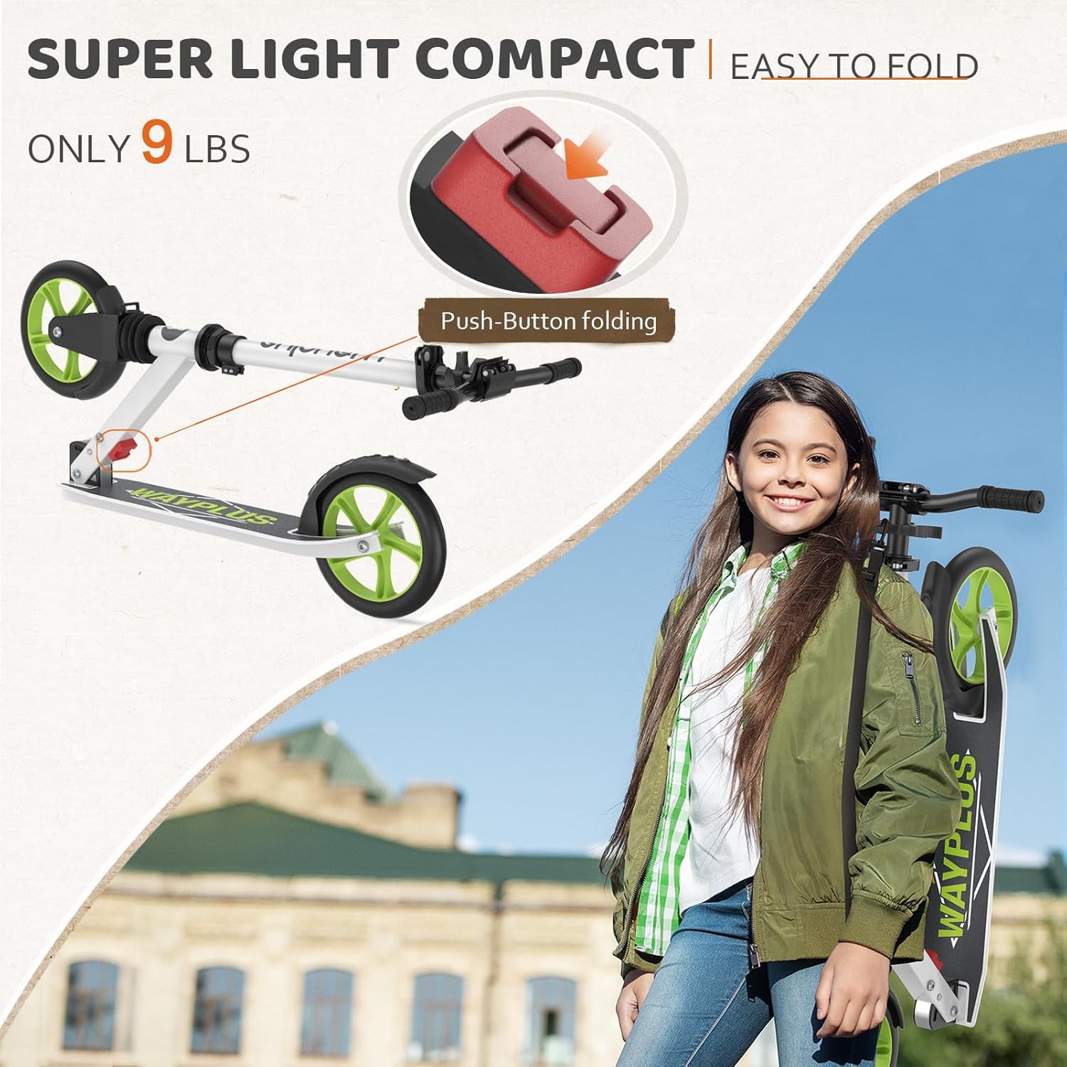 WAYPLUS KS1 Kick Scooter