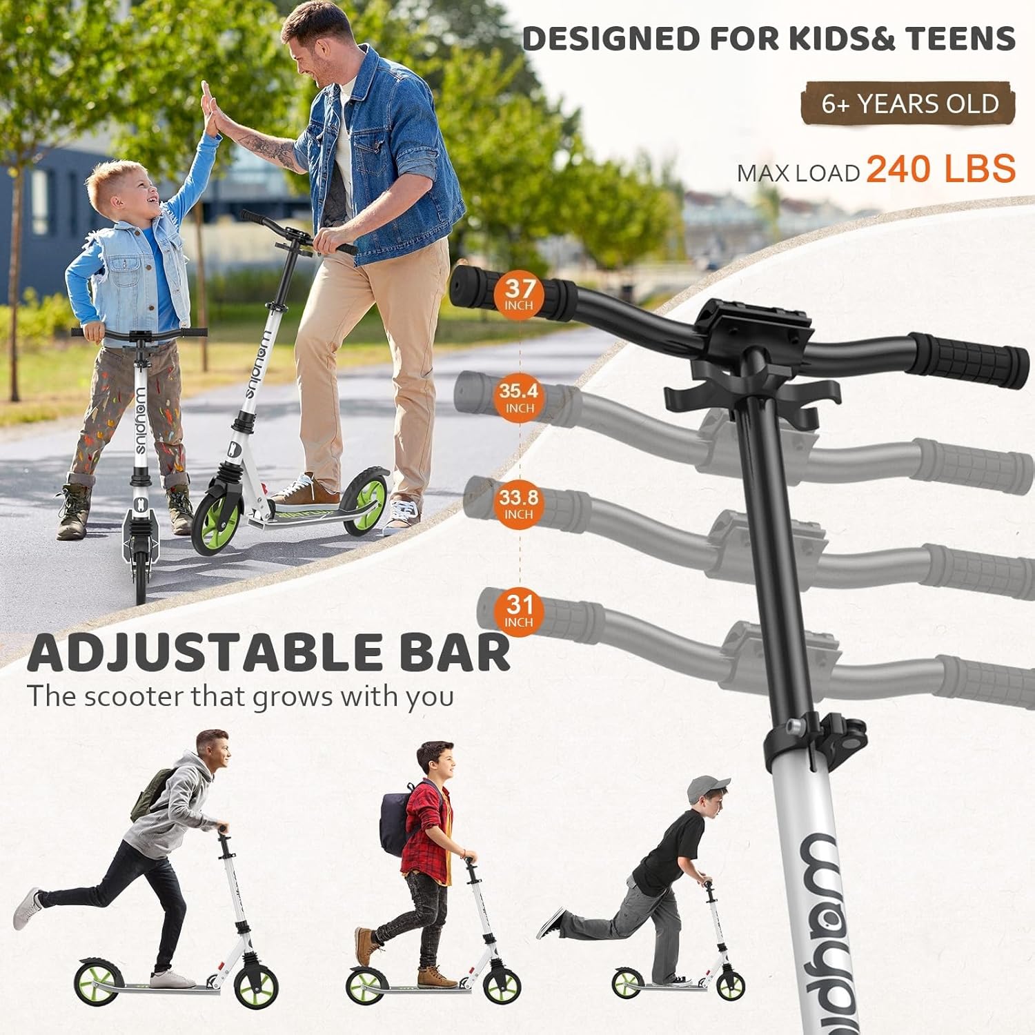 WAYPLUS KS1 Kick Scooter