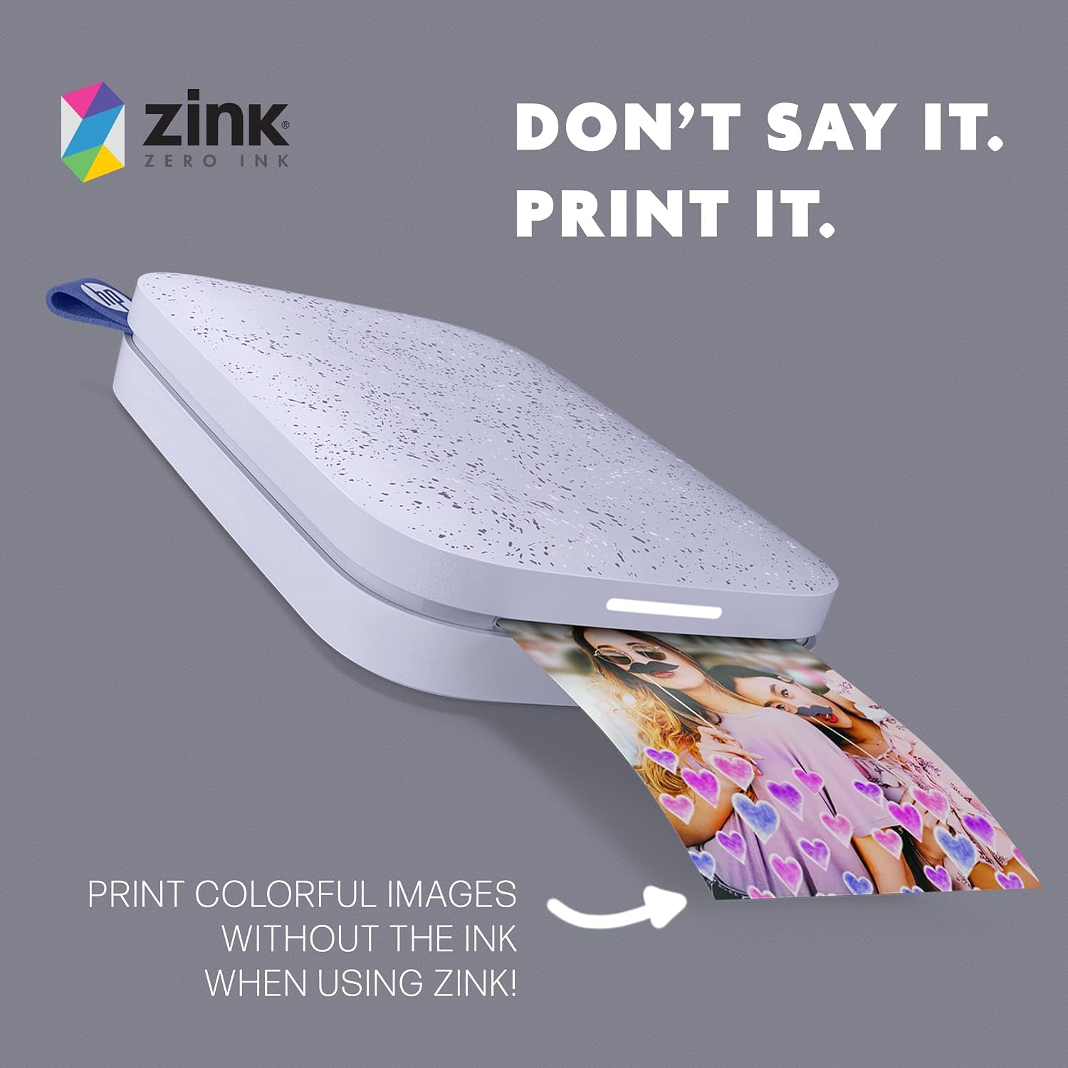 HP Sprocket 2x3" Premium Zink Sticky Back Photo Paper (100 Sheets) Compatible with HP Sprocket Photo Printers.